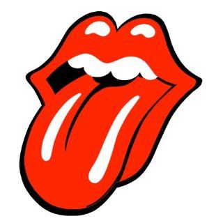 Aufkleber Rolling Stones Mirror Zunge Aufkleber Sticker (Nr. 1895