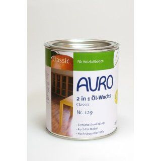 AURO 2 in 1 Öl Wachs Classic   0,75L Baumarkt