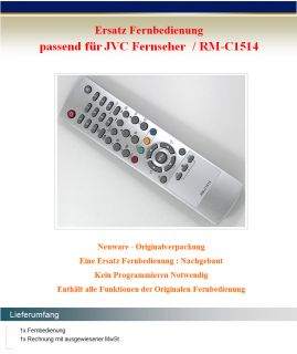 Fernbedienung JVC RM C1514 RM C1100 TV Remote Control