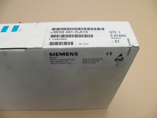 Siemens SIMATIC S5 6ES5 441 7LA13 E Stand 1 6ES54417LA13