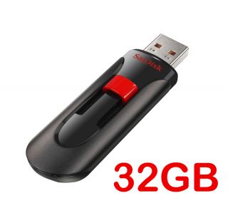 San Disk 32GB Cruzer Glide USB MEMORY Flash Drive Stick 32 GB Pen New