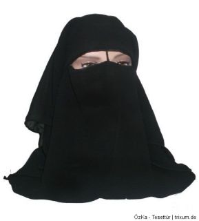 XL Peceli Burka Khimar Niqab Hijab Islam SCHWARZ Abaya Kaftan Kopftuch