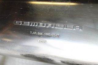 Porsche 986 Boxster Gemballa Sportauspuff Endschalldämp
