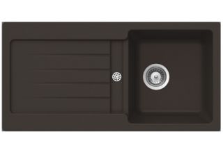 Typos D 100 S Mocha Braun Granitspüle 860 x 435 Spülbecken