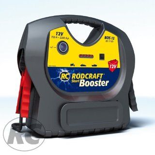 Rodcraft Start Booster für Pkw, tragbare Energieversorgung 12 Volt
