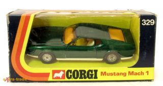 Altes Corgi Modellauto; 329 Ford Mustang Mach 1; M/B   3KWCN449