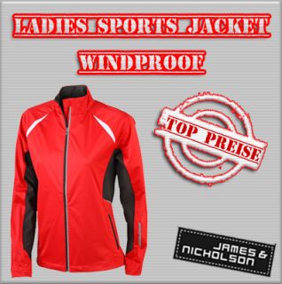 James & Nicholson Ladies Sports Jacket Windproof JN439 Windjacke