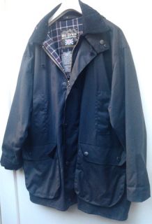 Mc Orvis Wachs Wetterjacke Gr. M  40   42 schwarz