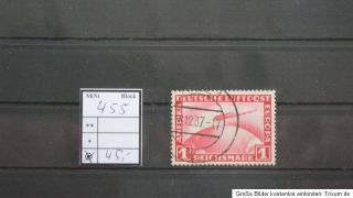 Deutsches Reich Nr. 455, Zeppelin, sauberer Vollstempel, signiert