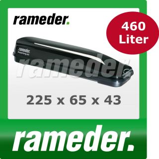 Dachbox Gepäckbox Dachcontainer Rameder black line 460