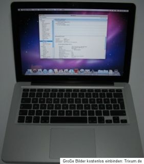 Apple MacBook 2008 Alu 13,3 MB466D/A Core 2 Duo 2,0 Ghz 2 GB Ram 160