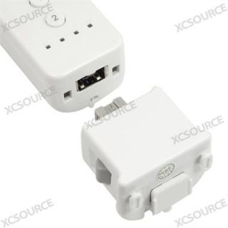 2x Motion Plus Adapter Sensor + Silicone Case for Wii Remote