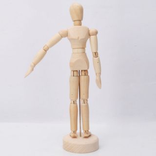 Art Artist Wooden Figure 8 Male Manikin Mannequin Model Drawing skech