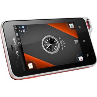 SonyEricsson Xperia active Touchscreen Handy schwarz orange ohne SIM