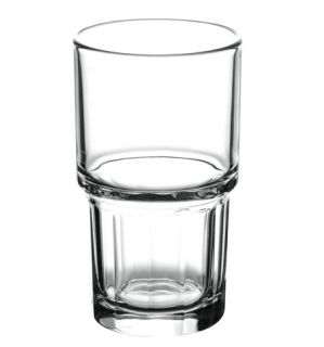12 Trinkgläser Wassergläser Trinkglas Glas Stapel Gläser 284 cc.l