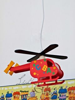 Kinderzimmerlampe Kinderlampe Kinderleuchte Helikopter