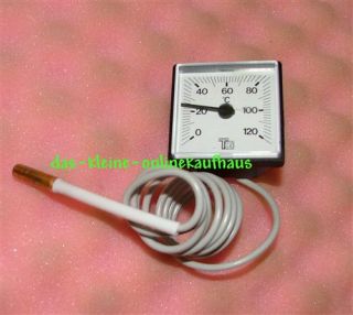 Kapillarthermometer quadratisch 42mm x 42mm (4751#