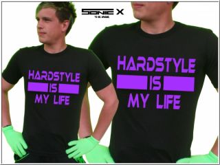 Hardstyle Shirt Techno Hardstyle Neon Rave Sonic X
