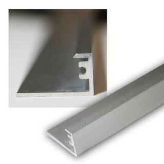 1m Aluminium Wand Profil eloxiert für LED Stripes Aluprofil