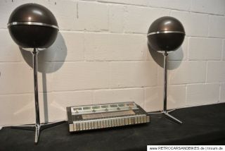 GRUNDIG Audiorama 8000 Kugel Lautsprecher Kugellautsprecher Braun 70er