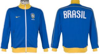 Nike 370285 493 Brasilien N98 Jacke Blau Gr. XLarge