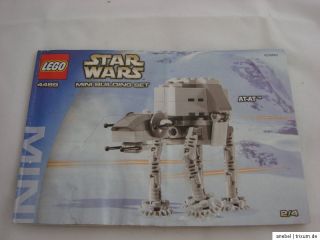 Lego Star Wars 4489 Mini AT AT Walker, mini Building Set + BA