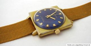 Preziosa 17 Steine Rubis Handaufzug Herren Uhr vintage men gents watch