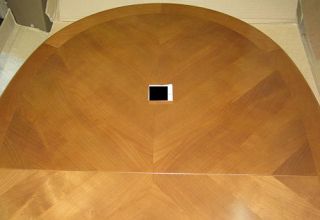 Verlängerbarer,ovaler Esstisch Tisch Kirschbaum UVP599€