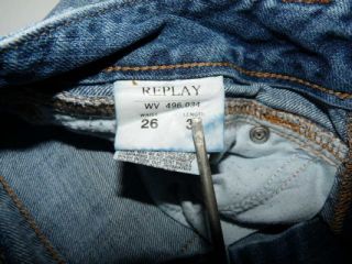 VINTAGE REPLAY WV 496 DAMEN jeans 26/34 GUT