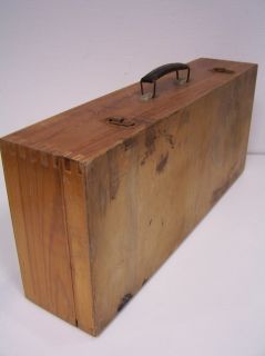 aus DDR Zeiten Holzkiste Transportkiste Holz Kiste EVP 495 M