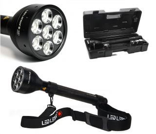 LED LENSER X21 X 21 Zweibrüder Taschenlampe + Batterien