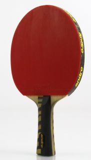 Tischtennisschläger Andro Upgrade rot schwarz mit Tasche (c504
