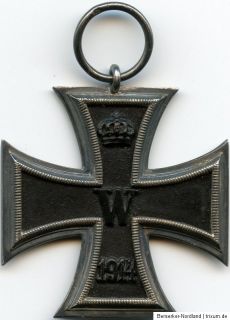 Eisernes Kreuz 2.Klasse Herst. Fr. 1914 1918 Iron cross Orden EK2