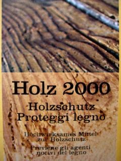 PROFI Holzwurmtod 1 Liter Holzwurmkiller  Holz Holzschutz Holzwurm ex