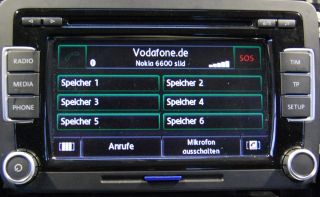 Bluetooth Freisprechanlage VW RNS510 RCD 510 RCD 310