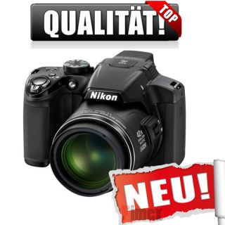 Nikon Coolpix P510 Digitalkamera schwarz (16 Mgp, 42 fach Zoom 3 Zoll