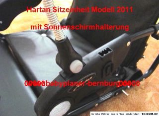Hartan Sitzeinheit Modell 2011 Ersatzteil Räder Rad