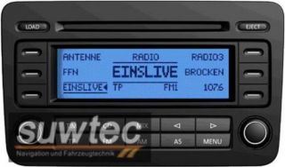 VW Radio RCD500 RCD 500 mit 6Fach CD Wechsler #88 *gebraucht*