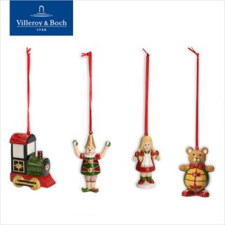 Villeroy & Boch Nostalgic Ornaments Spielzeuge 4tlg Baumbehang