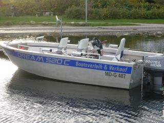 Aluminiumboot Aluboot Angelboot Motorboot Dream 520 C Fishing