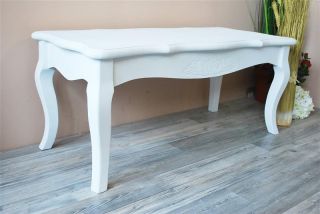 Couchtisch Tisch weiß Landhaus Stil *002
