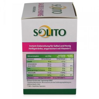 14,92 EUR/kg) SOLITO Salbei und Honig Instant Heißgetränk 15x8g