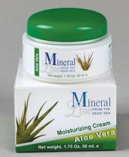 Mineral Line   Aloe Vera Moisturizing Cream , Dead Sea 7290010159413