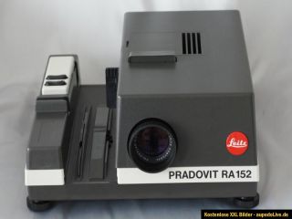 Leitz Dia Projektor Pradovit RA 152 Colorplan 2,5/90 Fernbedienung