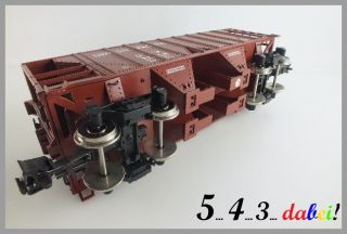 ARISTOCRAFT LGB Covered Hopper 41208 Güterwagon Wagen Wagon ohne OVP