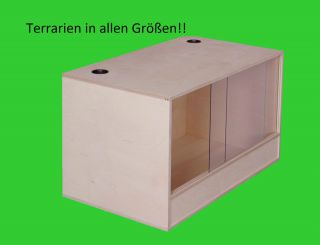 Terrarium 150x50x50 Schlangen Spinnen Reptilien