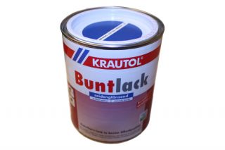 GP6,60€/L Krautol Buntlack Kunstharzlack Lack Farbe sgl 0,75l