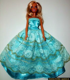Nr.541 Kleid für Barbie Puppe Kleid Kleidung Prinzessin Abendkleid