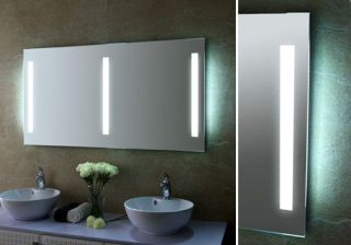 130x70 cm Badspiegel beleuchtet Spiegel mit Beleuchtung AC 538
