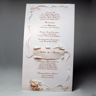 Einladungskarten AKTION 10 Hochzeitskarten incl. Porto